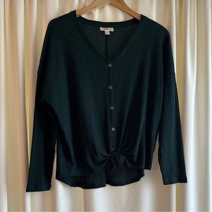 Style and co tie top petite large